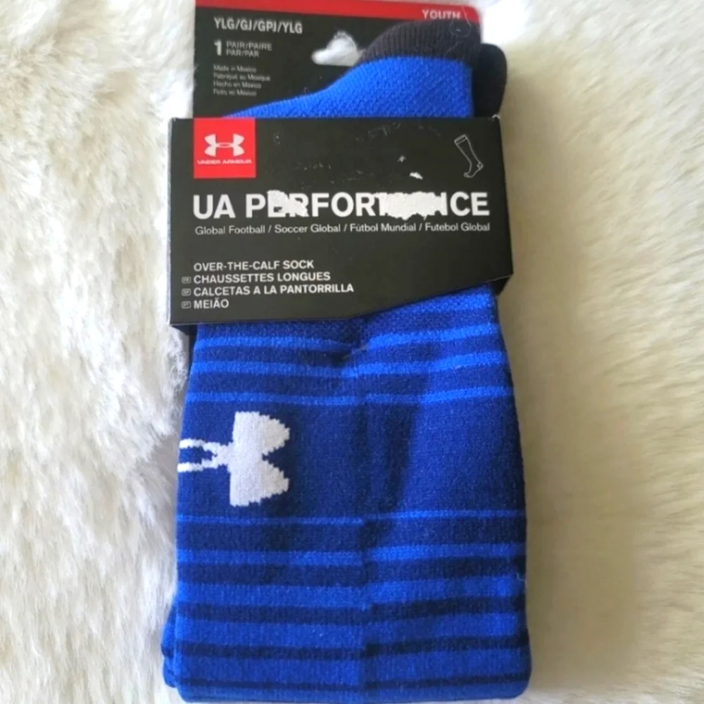 NWT Kid's Under Armour Performance Global OTC Socks